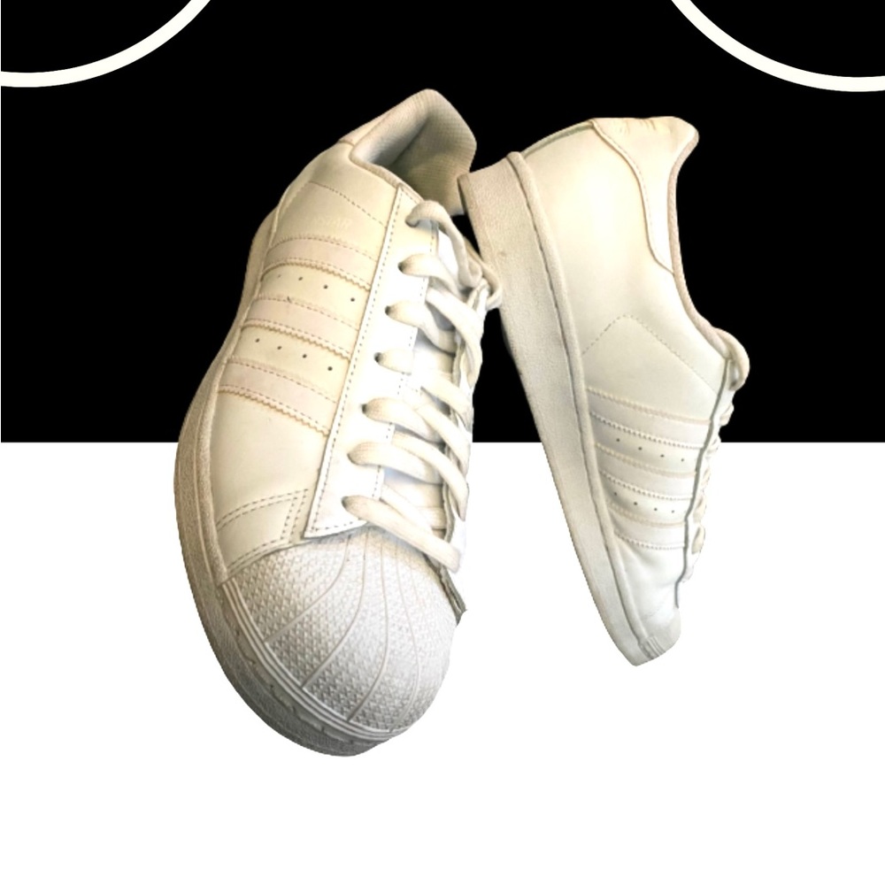 White Adidas Shoes